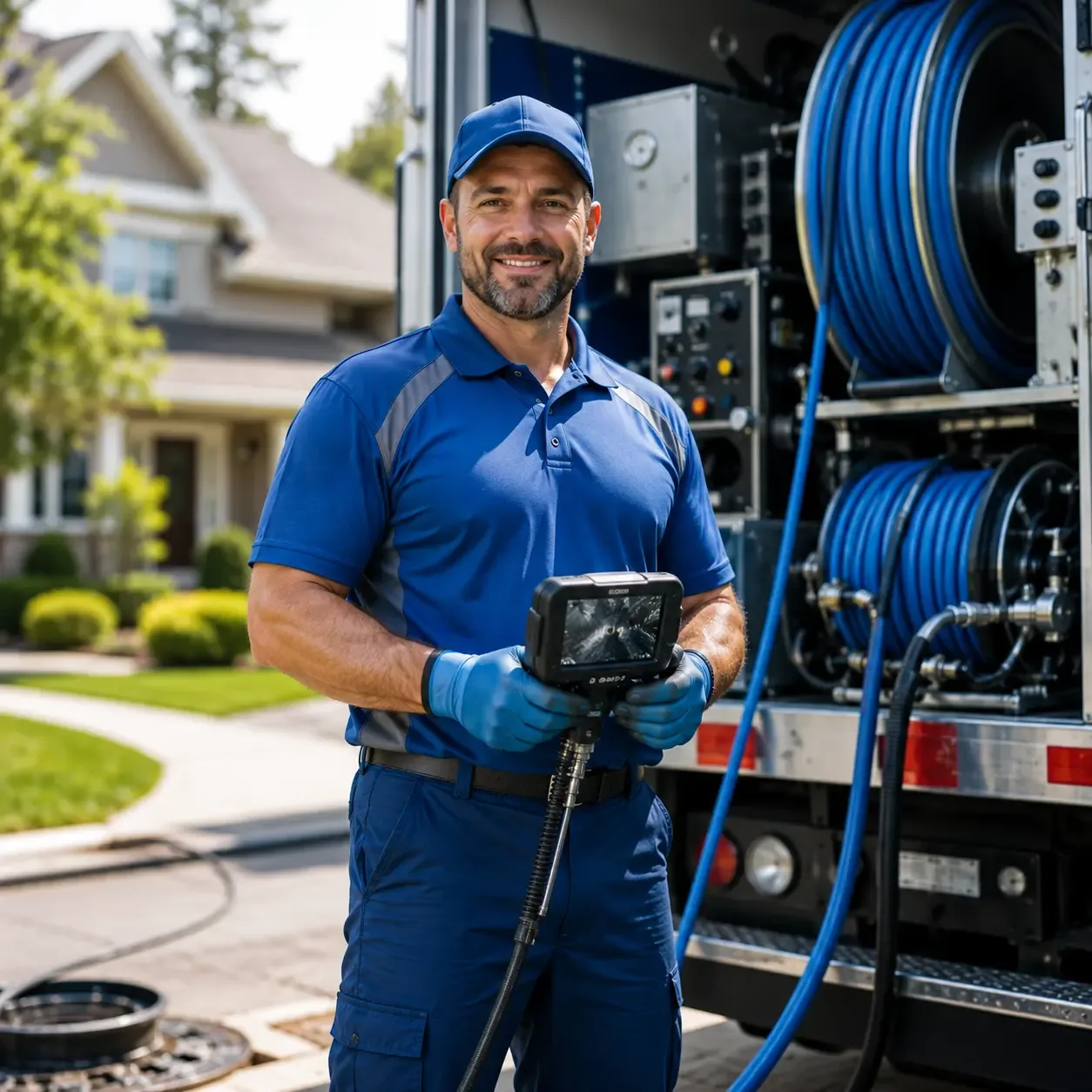 Local outdoor drain cleaning specialists in Rothbury, MI